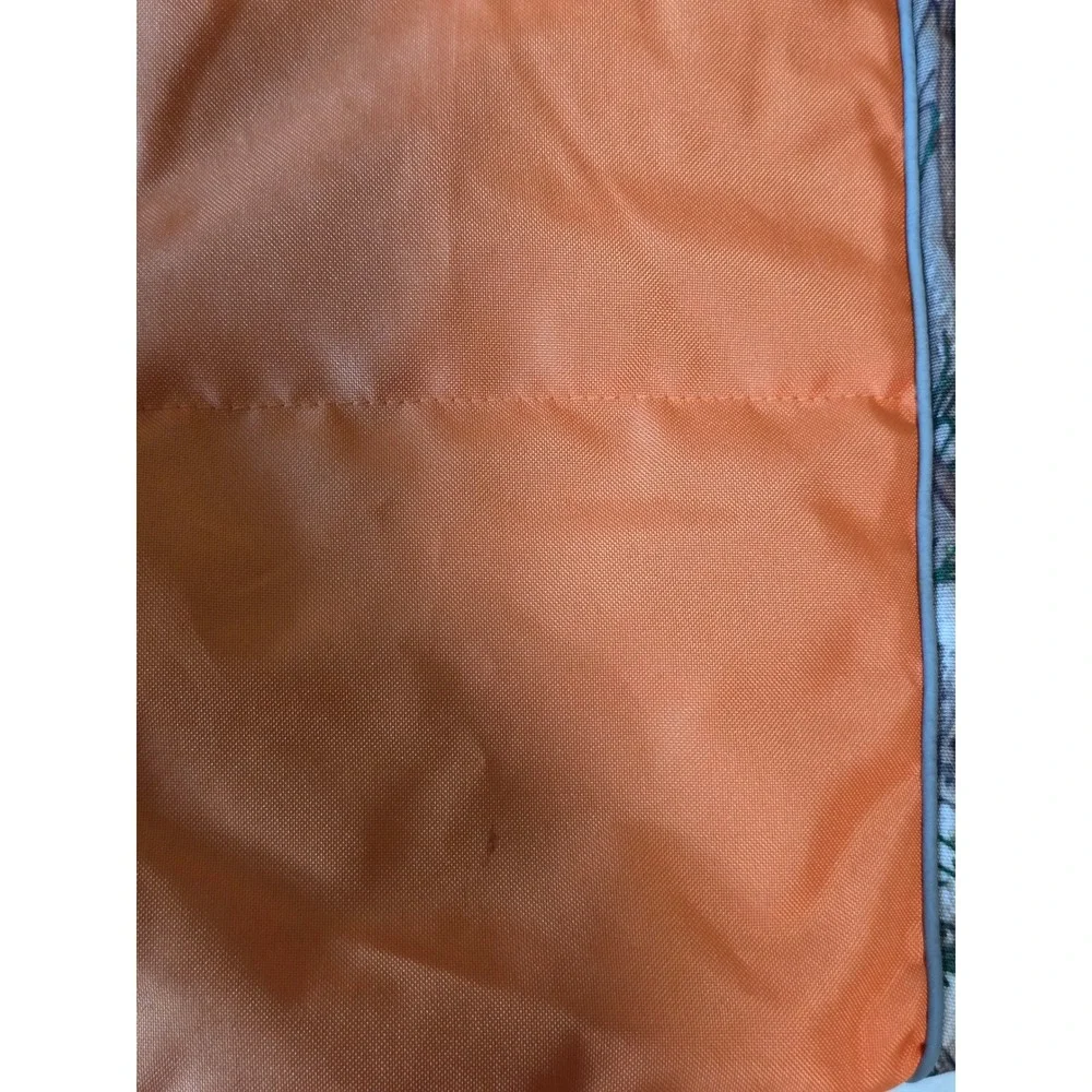 Realtree Edge Dog Coat Blaze Orange Camo Fleece Lined Vest XL Hunting Pet Gear
